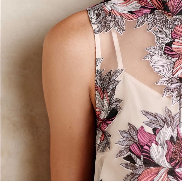 NWT Anthropologie Moulinette Sours Terrace Swing Tank - Picture 6 of 8